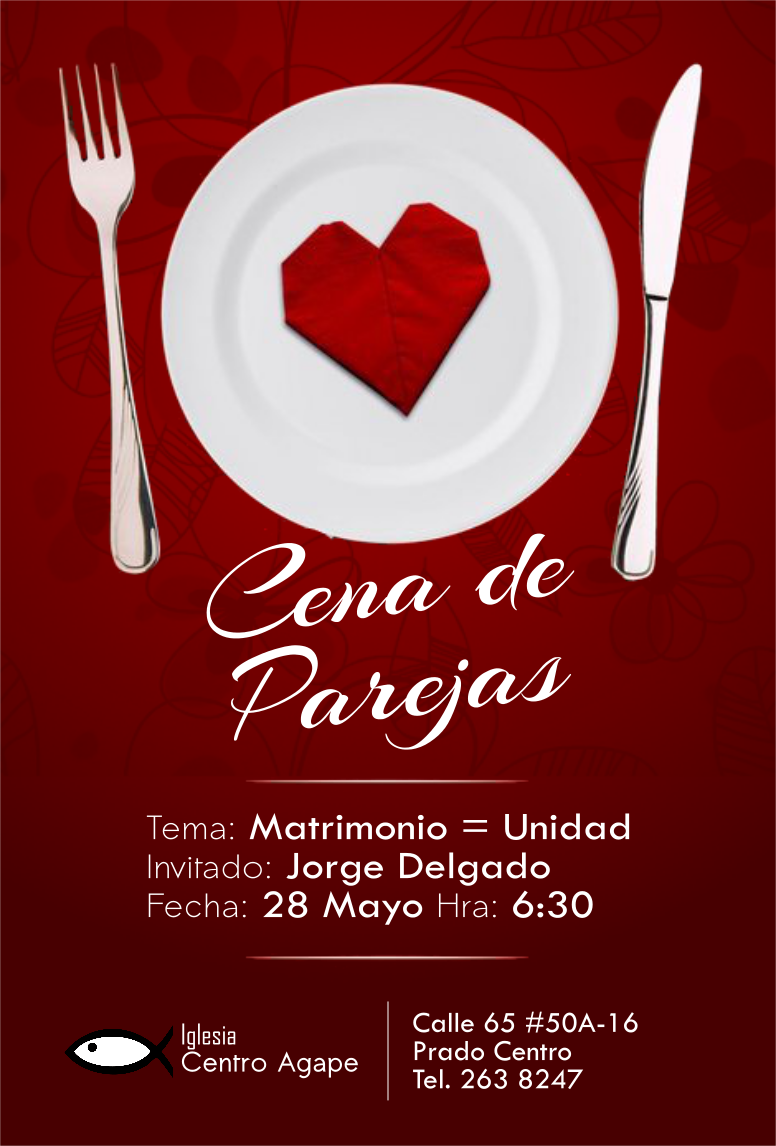 Afiche – Cena de parejas – Einnerlink